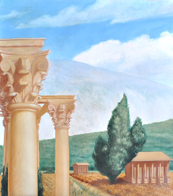 paysage, pastiche