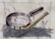 loupe, esquisse