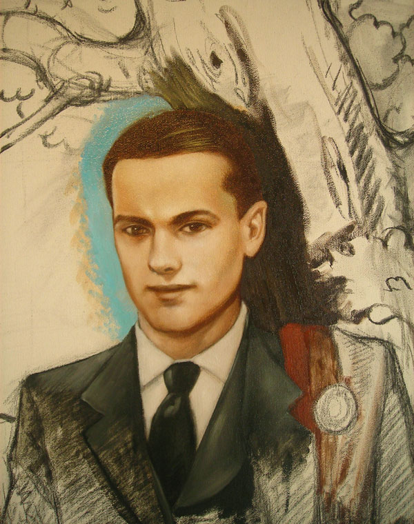 portrait en cours